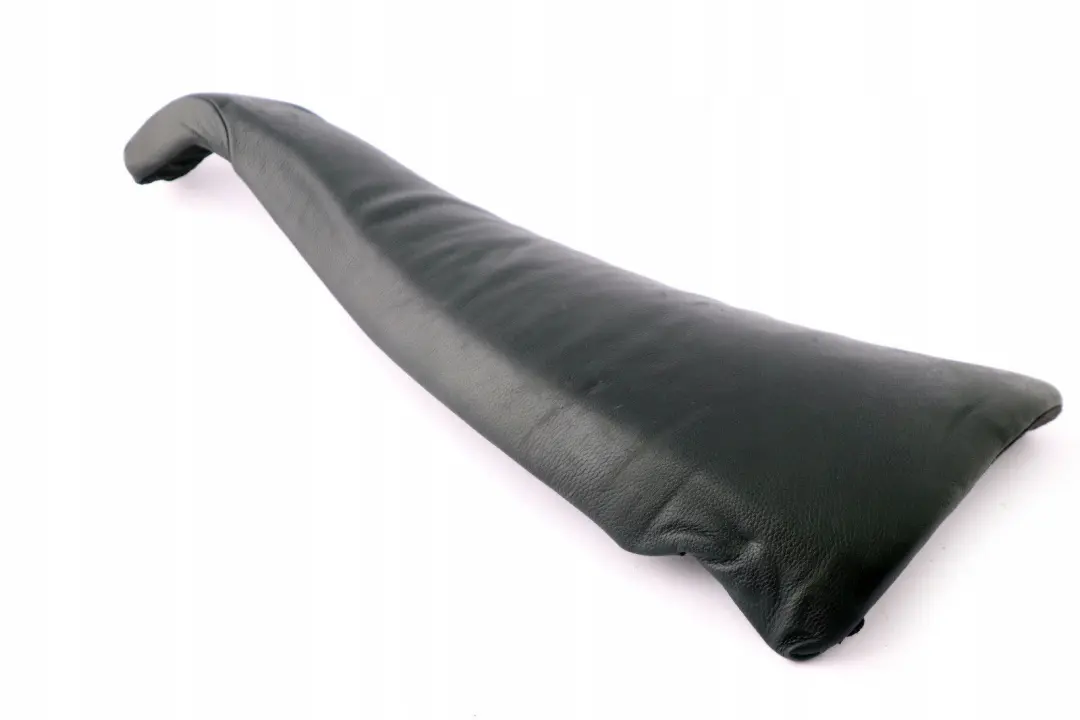 BMW E53 Black Leather Lateral Seat Side Panel Cover Rear Left N/S - SKU 7077923 - Part number 7077923