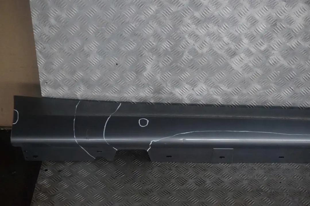 BMW E90 E91 LCI M Sport Listello Portiera Apertura Gonna Destra Grigio Space - SKU 0037230-SCG1 - Numero di parte 0037230