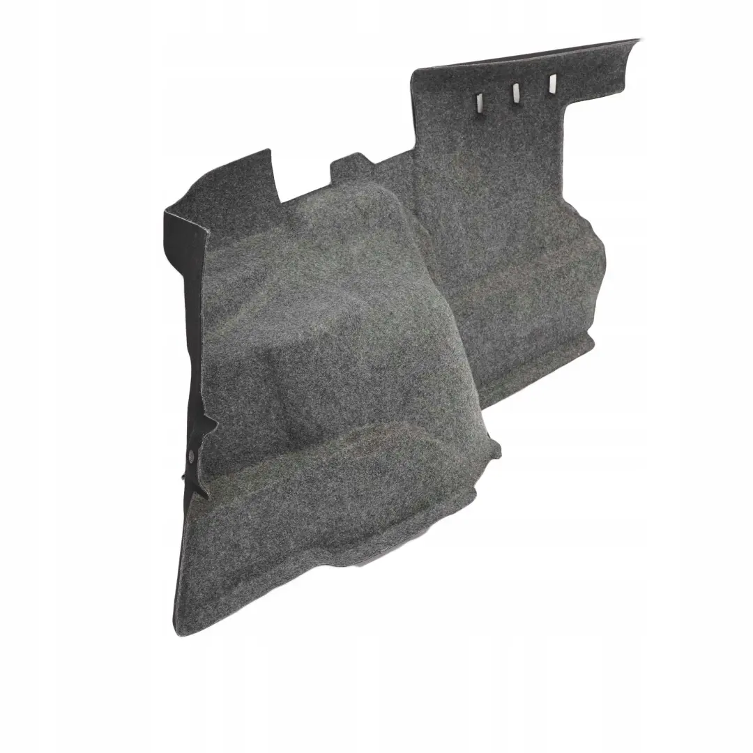 BMW E36 Berlina Trasero Derecho Boot Trunk Wheel Arch Trim Panel Gris - SKU 1977004 - Número de pieza 1977004