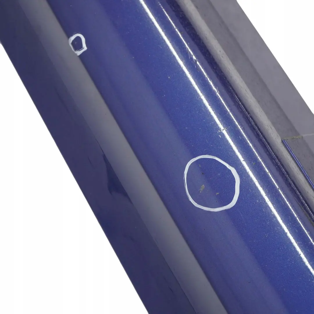 BMW E90 LCI M Sport Sill Strip Faldon Lateral Derecho Le Mans Azul - 381 - SKU 0037230-LMB - Número de pieza 0037230