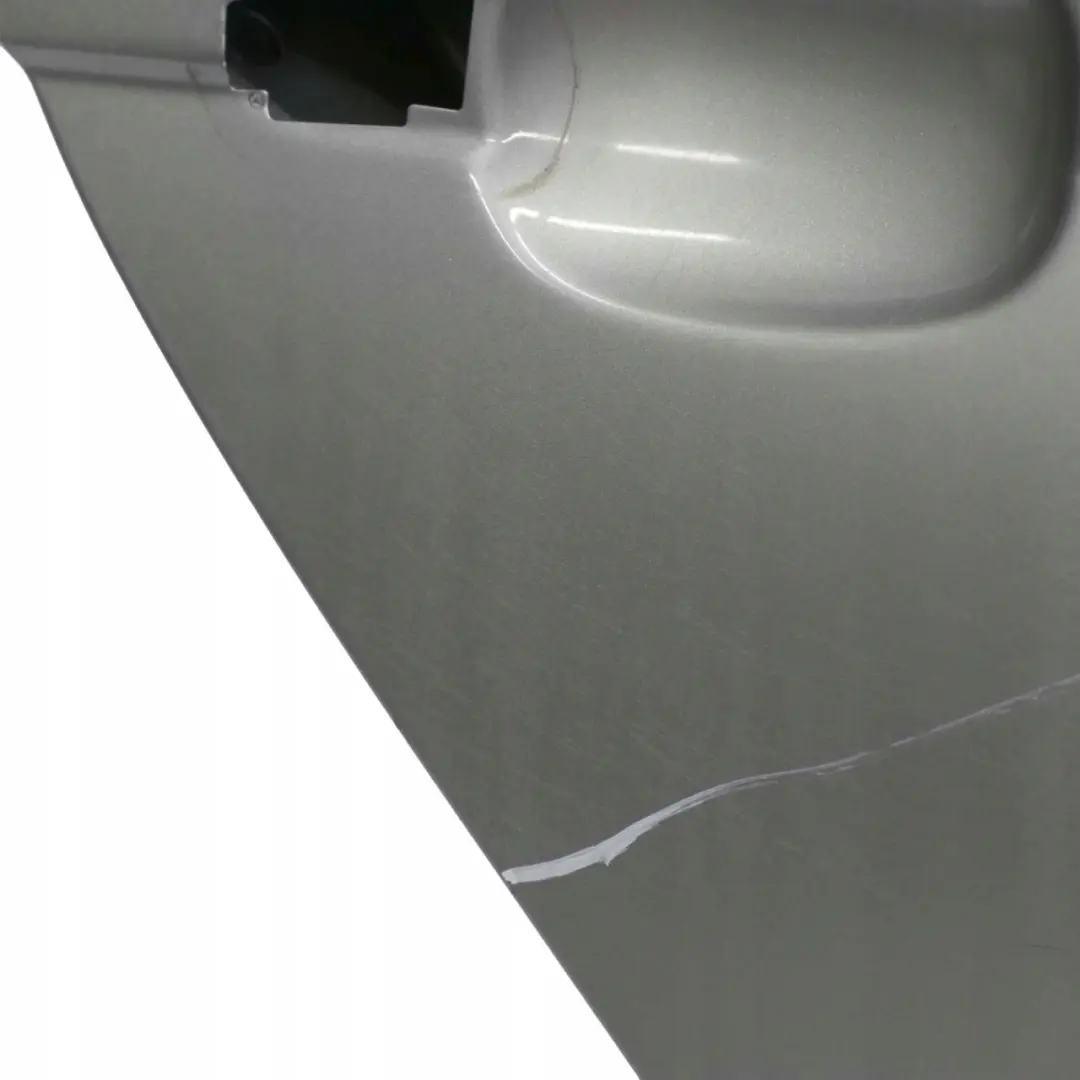 BMW 3 E46 Saloon Door Rear Right O/S Silbergrau Silver Grey Metallic - A08 - SKU 7034154-SBG - Part number 7034154