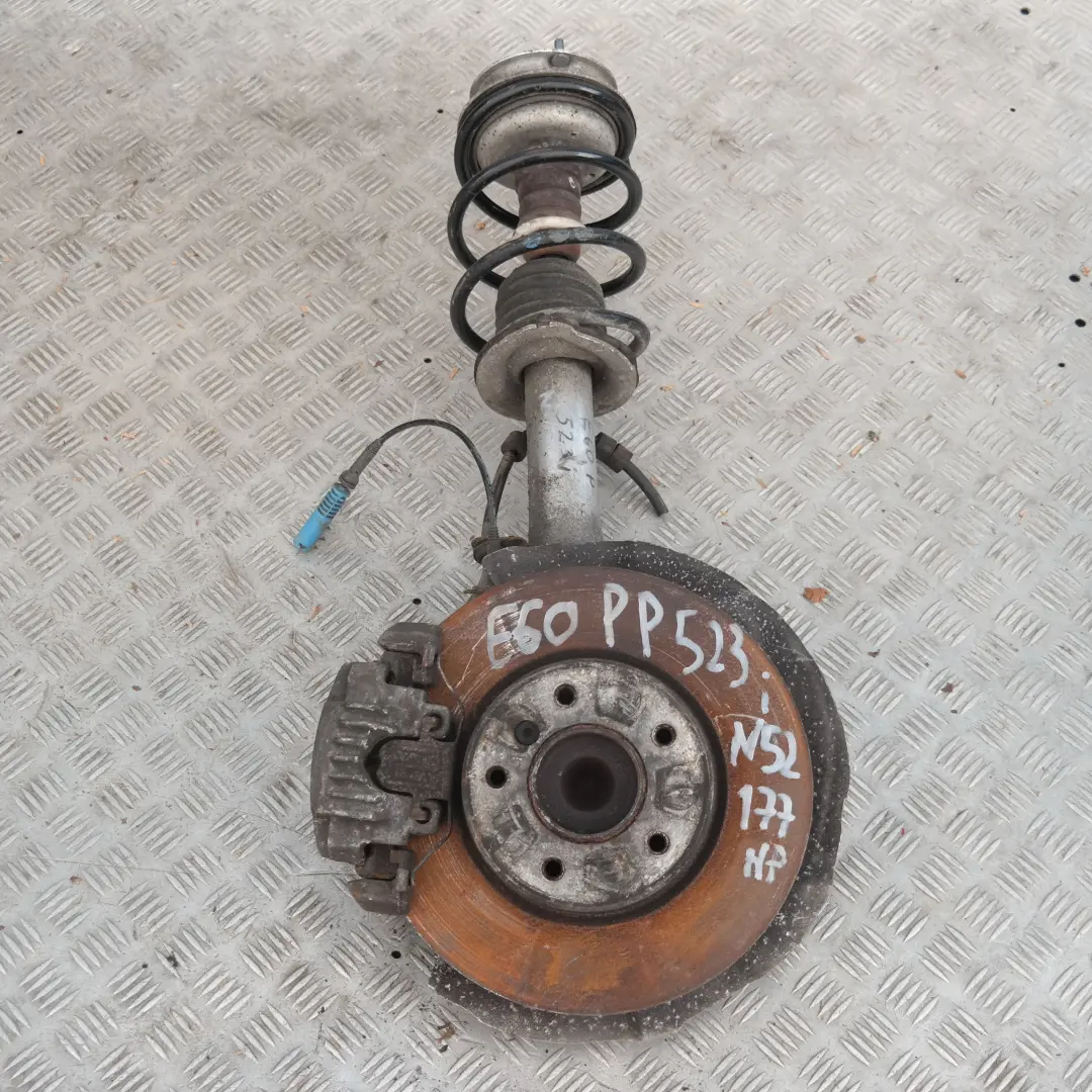 N52 Delantero Derecho Muelle Buje Pata Pinza de Freno Juego Discos para BMW E60 523i con número de pieza 6764458 BMW E60 523i N52 Delantero Derecho Muelle Buje Pata Pinza de Freno Juego Discos - SKU 6764458-2 - Número de pieza 6764458