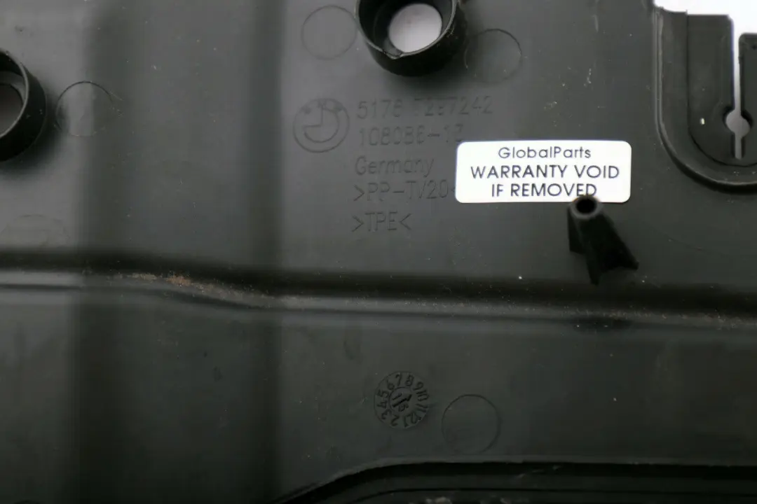 Upper Wheel Housing Seal Front Right O/S to Mini Cooper F55 F56 F57 with Part number 7297242 Mini Cooper F55 F56 F57 Upper Wheel Housing Seal Front Right O/S - SKU 7297242 - Part number 7297242