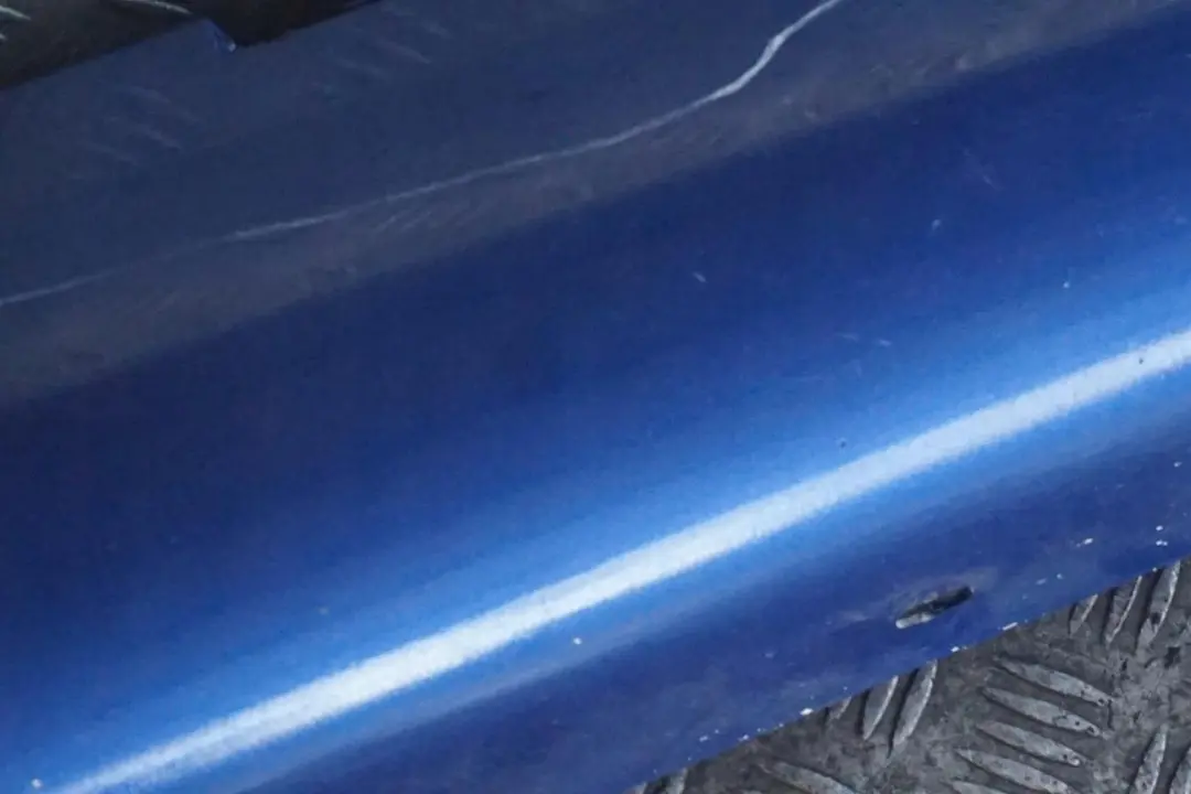 BMW 1 Series E87 M Sport Sill Strip Side Skirt Right O/S Montegoblau Blue A51 - SKU 0033556-MTB - Part number 0033556
