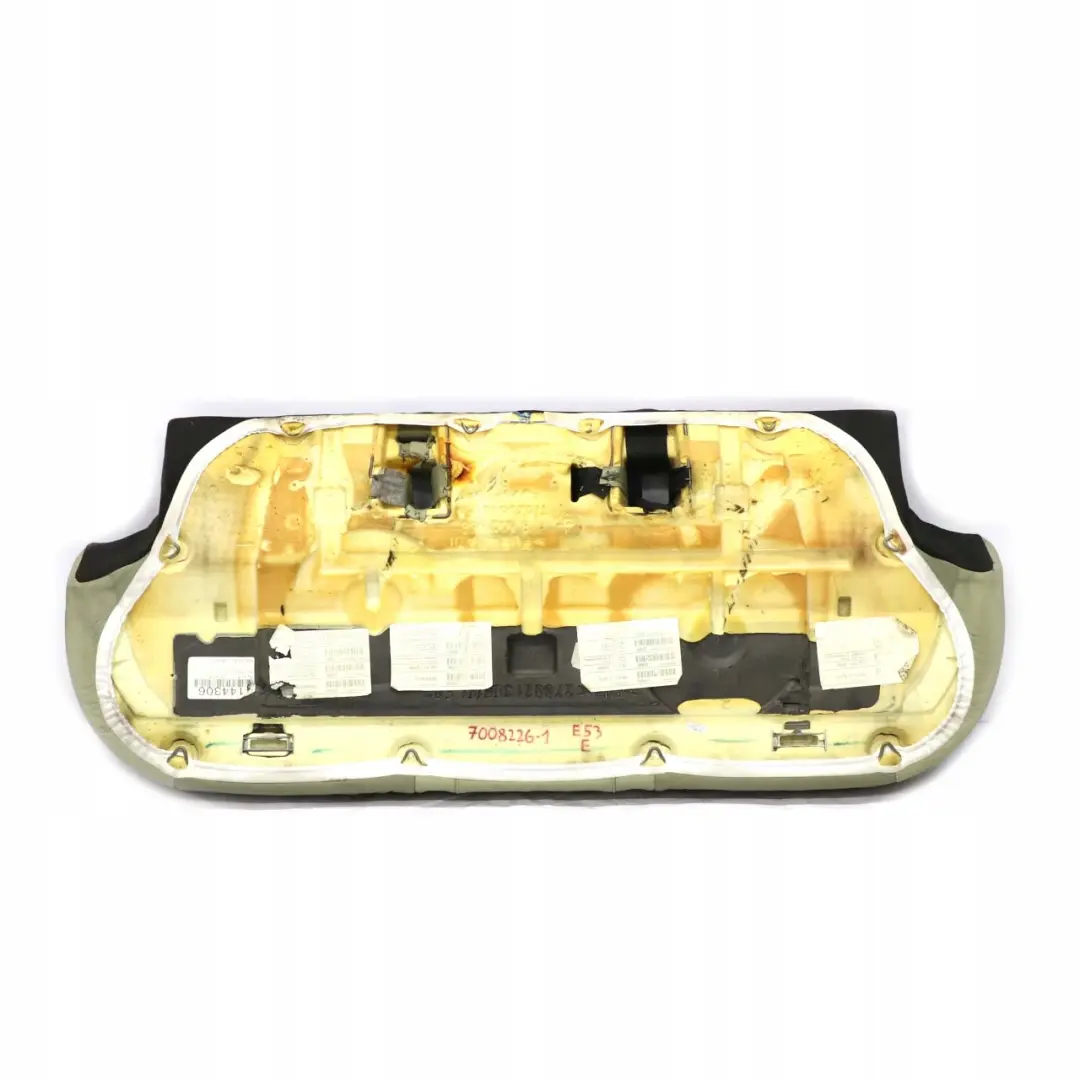 Pastel Green Leather Interior Rear Seat Sofa Couch Bench to BMW X5 Series E53 with Part number 7008226 BMW X5 Series E53 Pastel Green Leather Interior Rear Seat Sofa Couch Bench - SKU 7008226 - Part number 7008226