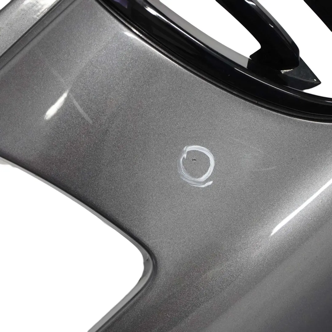 BMW 1 Series E87 3 Complete Front Bumper Trim Panel Sparkling Graphite Metallic - SKU 0032635-SG3 - Part number 0032635
