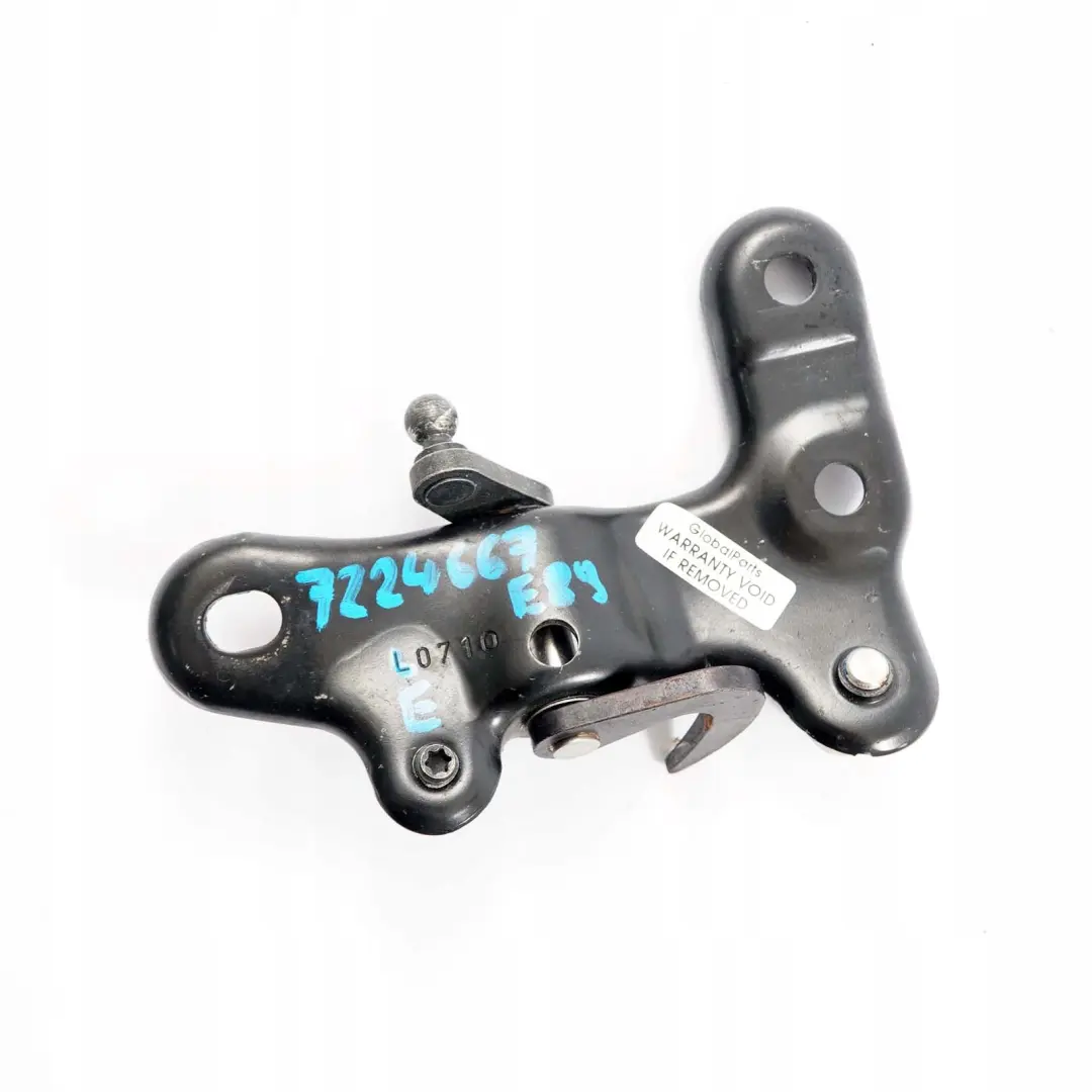 BMW Z4 E89 Roadster Folding Hardtop Top Left N/S Roof Mechanism Lock Mount - SKU 7224667 - Part number 7224667