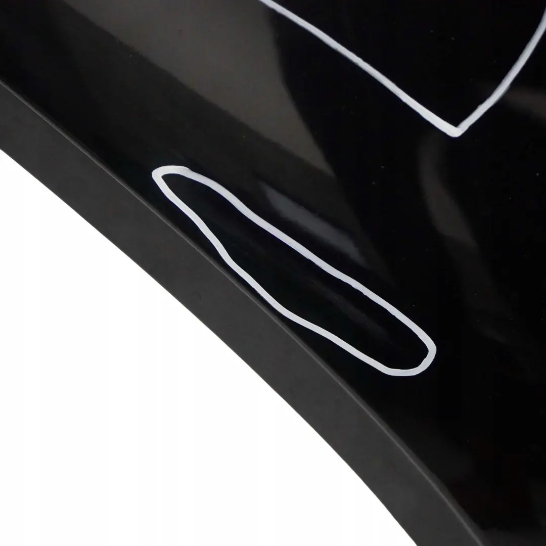 Side Panel Wing Fender Front Right O/S Black Sapphire BMW X5 Series 5 E53 - SKU 7000386-BS5 - Part number 7000386