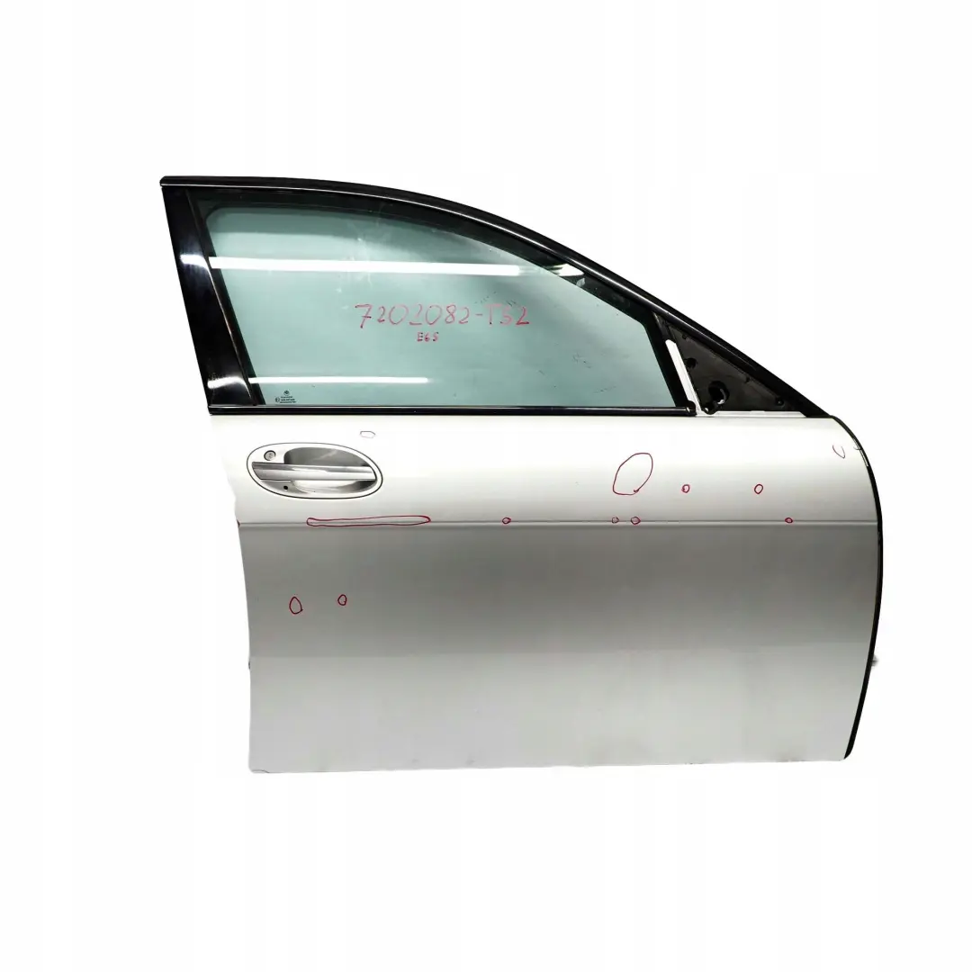 BMW 7 Series E65 E66 Door Front Right O/S Titansilber Titan Silver Metallic 354 - SKU 7202082-TS2 - Part number 7202082