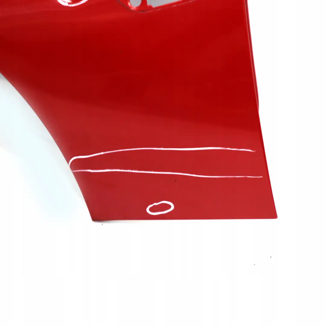 BMW E90 E91 Side Panel Fender Wing Front Left N/S Karmesinrot Crimson Red - A61 - SKU 7135679-KAR3 - Part number 7135679
