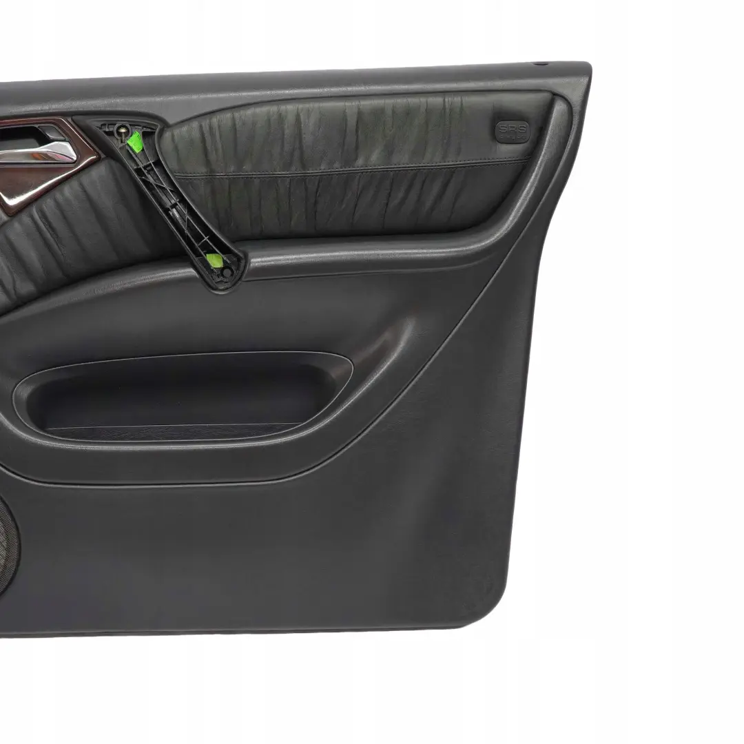 Mercedes-Benz ML W163 Front Right O/S Door Card Trim Panel Black Leather to with Part number A1637203670 Mercedes-Benz ML W163 Front Right O/S Door Card Trim Panel Black Leather - SKU A1637203670 - Part number A1637203670