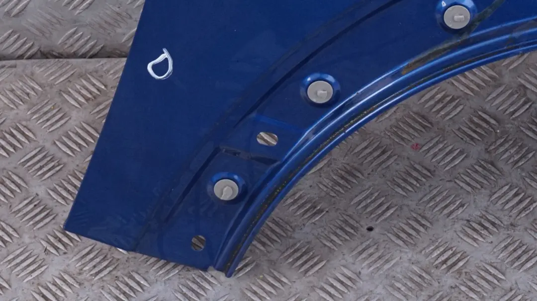 R5S Side Panel Front Right Wing O/S Lightning Blue to BMW MINI Cooper 11 R55 R56 with Part number 2754726 BMW MINI Cooper 11 R55 R56 R5S Side Panel Front Right Wing O/S Lightning Blue - SKU 2754726-LB11 - Part number 2754726