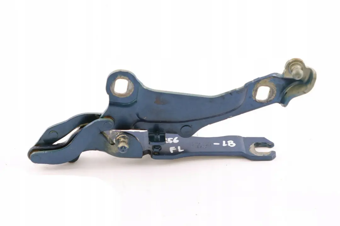 Capo delantero izquierdo Bisagra del capo Azul relampago para Mini R55 R56 con número de pieza 2751203 Mini R55 R56 Capo delantero izquierdo Bisagra del capo Azul relampago - SKU 2751203-LB - Número de pieza 2751203