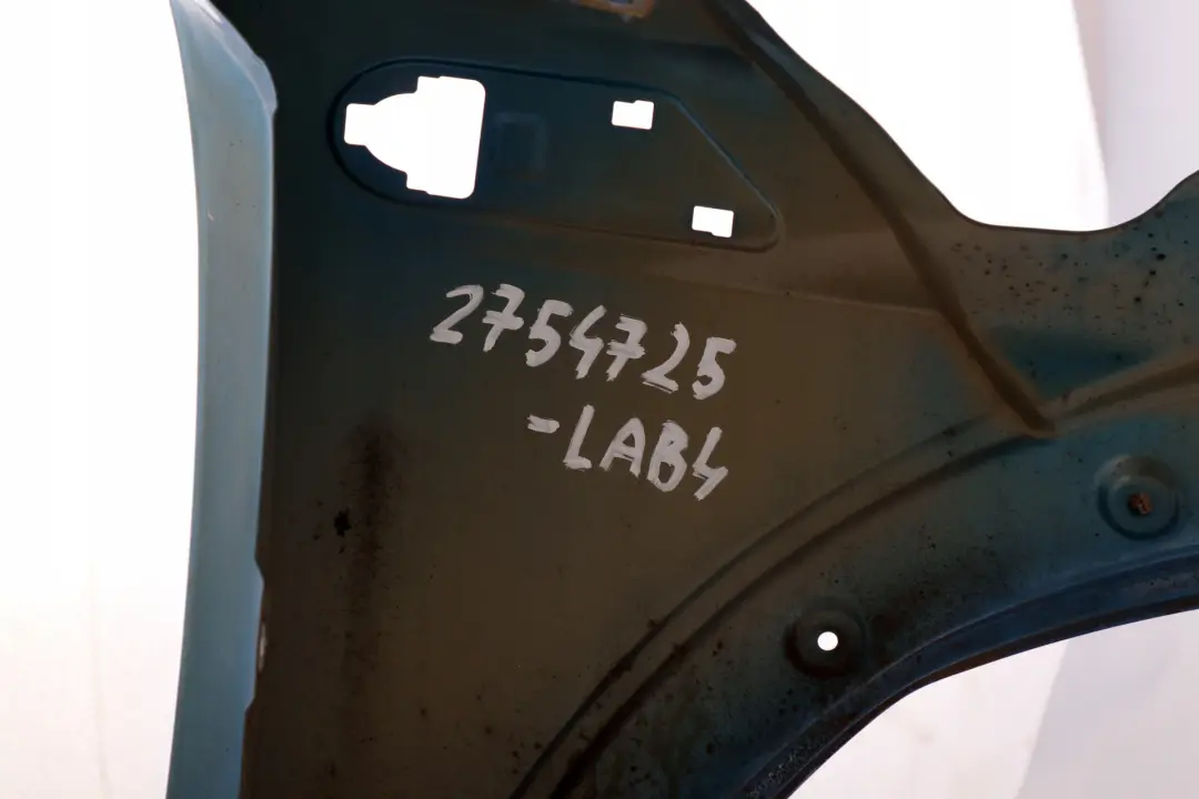 Panneau Laterale a L'Avant Gauche Aile Laser Bleu pour Mini R55 R56 R57 R58 R59 à propos du numéro de pièce 2754725 Mini R55 R56 R57 R58 R59 Panneau Laterale a L'Avant Gauche Aile Laser Bleu - SKU 2754725-LAB4 - Numéro de pièce 2754725