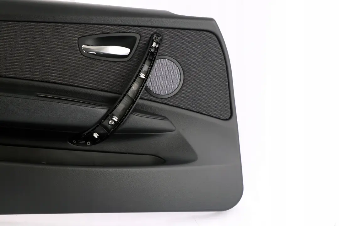 Revestimiento Puerta Delantera Izquierda Antracita para BMW E81 E82 con número de pieza 51419121233 BMW E81 E82 Revestimiento Puerta Delantera Izquierda Antracita - SKU 9121233 - Número de pieza 51419121233