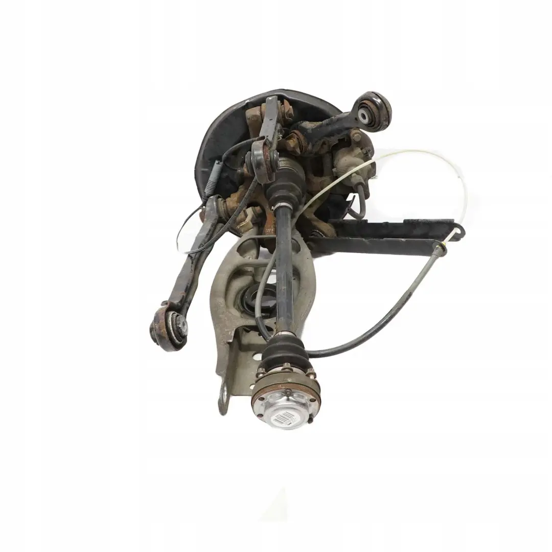 N46 Trasera Izquierda Primavera Strut Pierna Freno Suspension Hub para BMW E87 120i con número de pieza 6774809 BMW E87 120i N46 Trasera Izquierda Primavera Strut Pierna Freno Suspension Hub - SKU 6774809-35 - Número de pieza 6774809