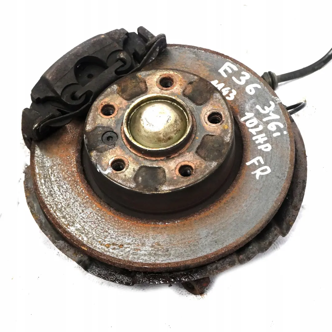 BMW 3 Z3 E36 316i 318i 1.9 Radträger Achsschenkel Bremsscheibe Vorne Rechts - SKU 1092080 - Teilenummer 1092080