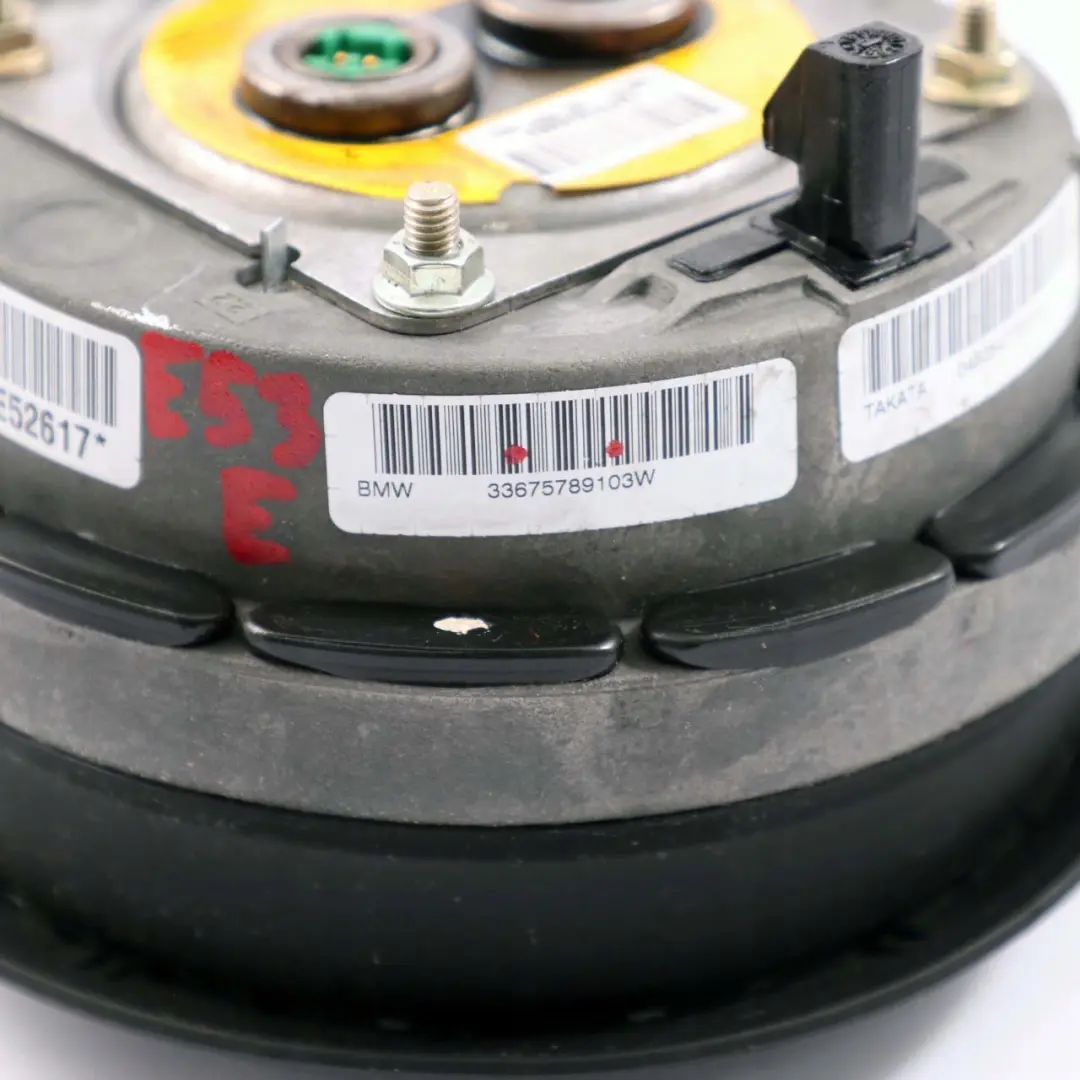 Sportivo Tappo Mozzo Conducente per BMW X5 E39 E46 E53 Volante con numero di parte 6757891 BMW X5 E39 E46 E53 Volante Sportivo Tappo Mozzo Conducente - SKU 6757891 - Numero di parte 6757891