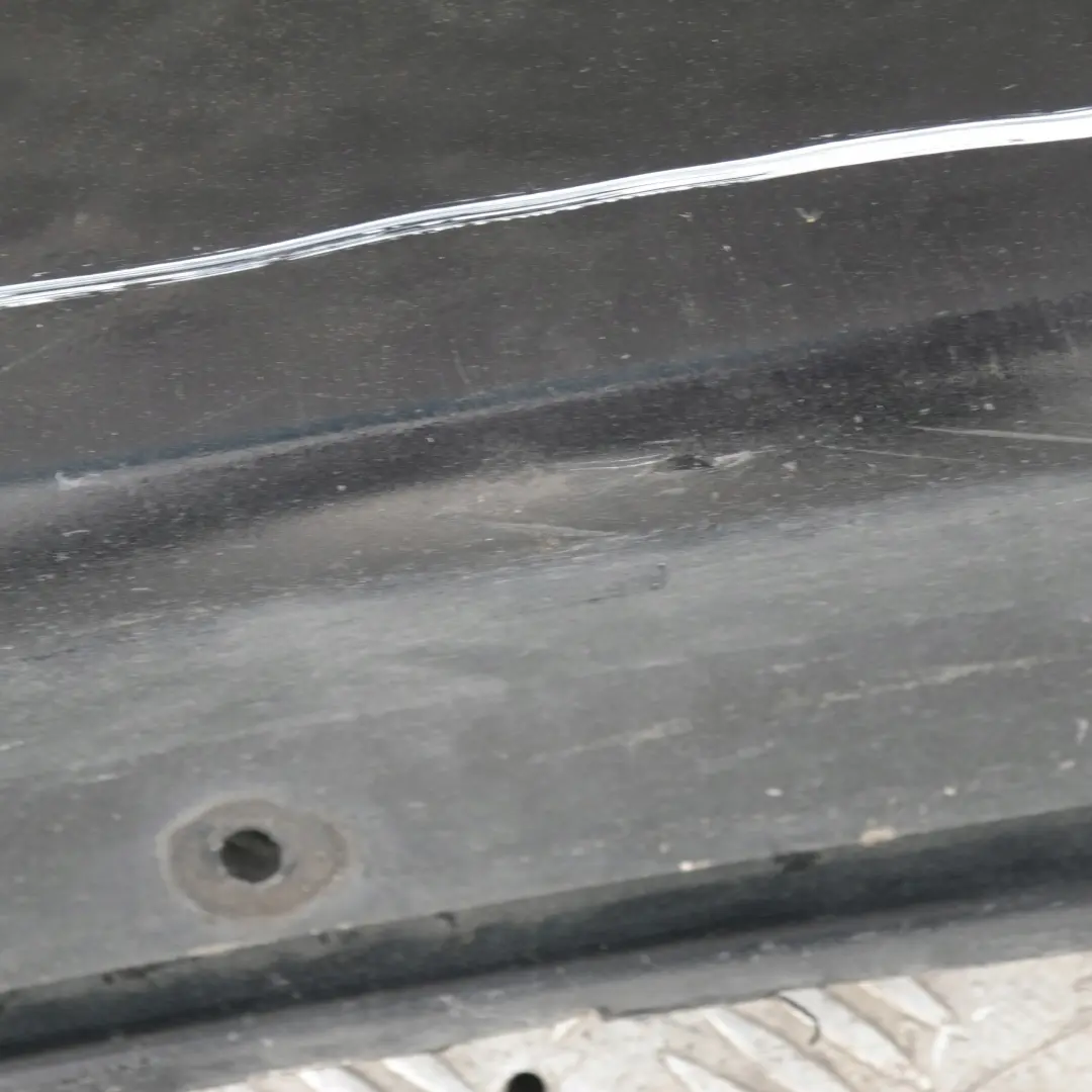 BMW E65 Listello Portiera Apertura Gonna SX Black Sapphire Metallico 475 - SKU 0140037-BS - Numero di parte 140037