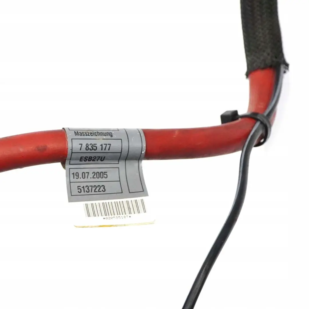 BMW 5 Reihe E60 M5 S85 Batteriekabel plus Unterflur 6112 - SKU 7835177 - Teilenummer 9297285
