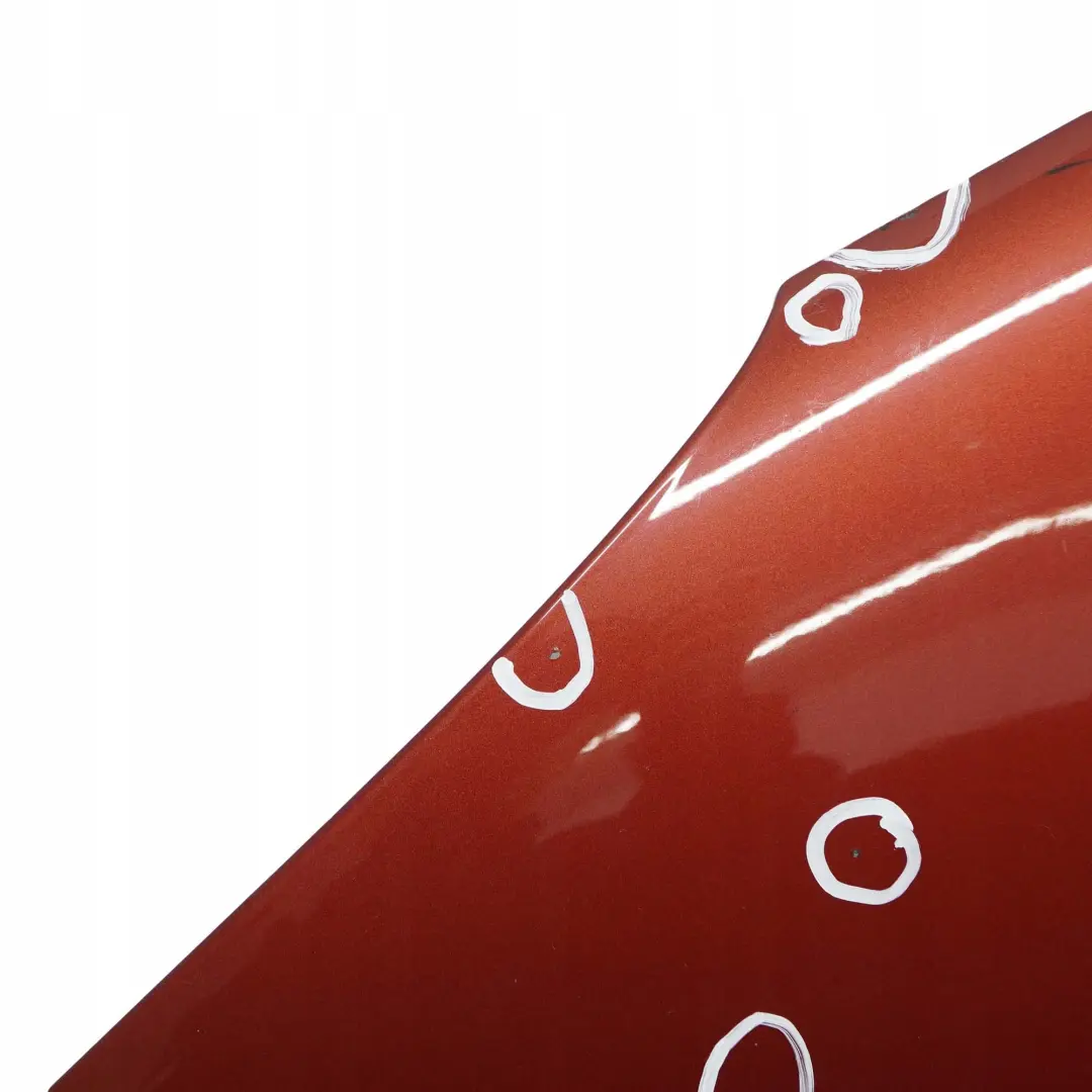 BMW E81 E87 Maska pokrywa silnika Sedona red - SKU 7162102-SED - Numer Części 4162 7162102