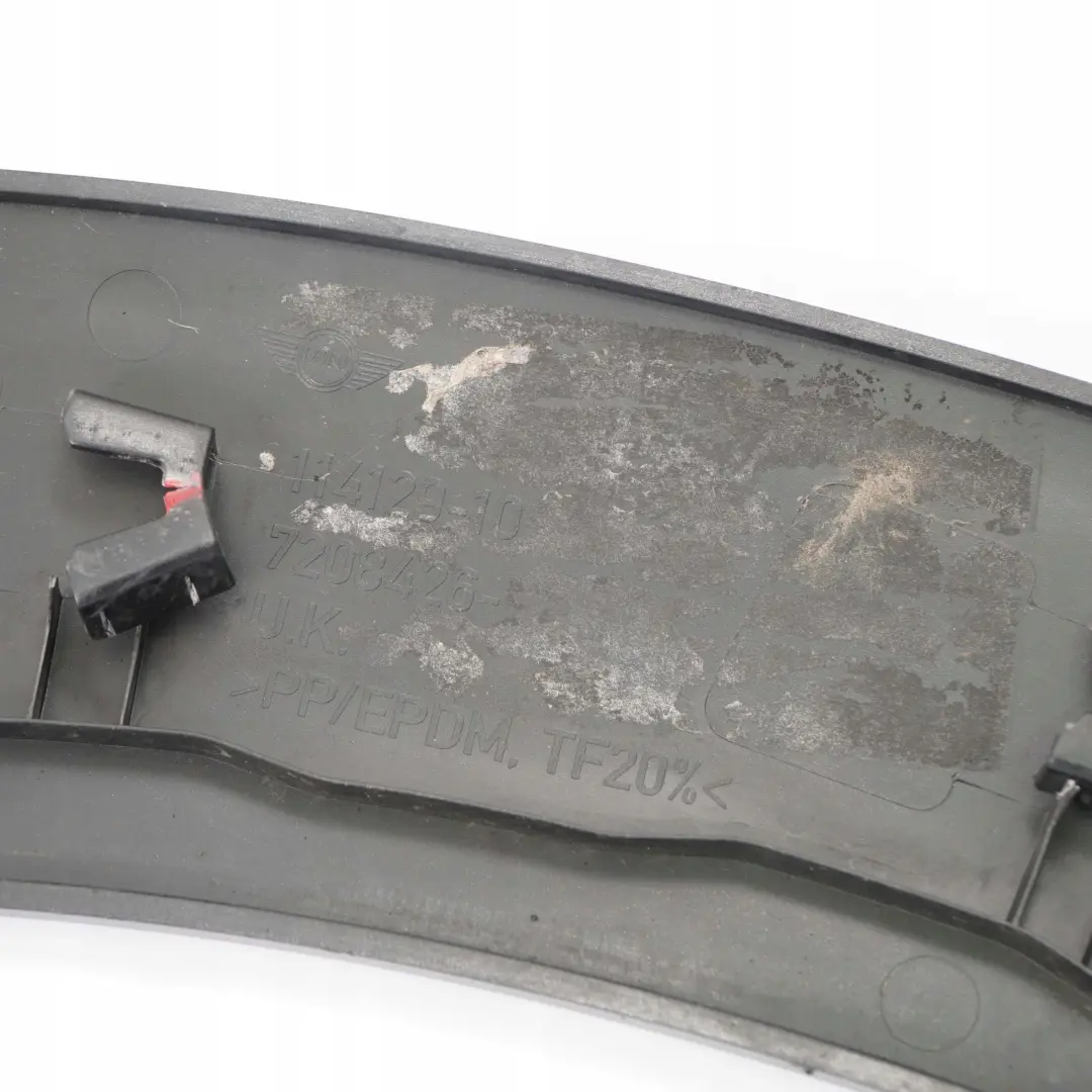 Aerokit Cover Wheel Arch Front Right O/S Astro Black - A25 to Mini R56 R57 with Part number 7216072 Mini R56 R57 Aerokit Cover Wheel Arch Front Right O/S Astro Black - A25 - SKU 7216072-ASB - Part number 7216072