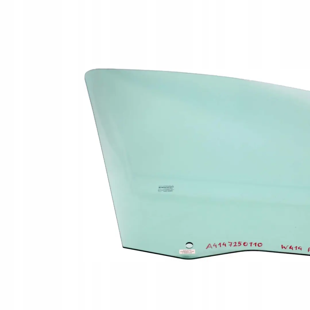 Mercedes-Benz W414 avant Droit Renforce Verre Vitre AS2 pour à propos du numéro de pièce A4147250110 Mercedes-Benz W414 avant Droit Renforce Verre Vitre AS2 - SKU A4147250110 - Numéro de pièce A4147250110