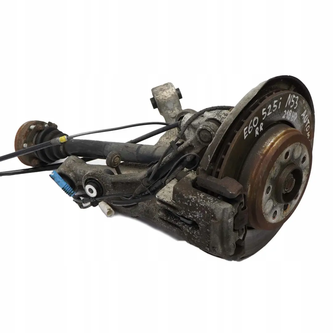 *BMW 5 E60 LCI 525i N53 Schwenklager Radträger Bremssattel Hinten Rechts  - SKU 6770906-17 - Teilenummer 6770906