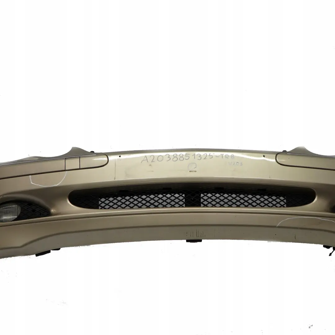 Mercedes-Benz C-Class W203 Front Bumper Trim Panel Travertine Beige - 693 to with Part number A2038851325 Mercedes-Benz C-Class W203 Front Bumper Trim Panel Travertine Beige - 693 - SKU A2038851325-TRB - Part number A2038851325