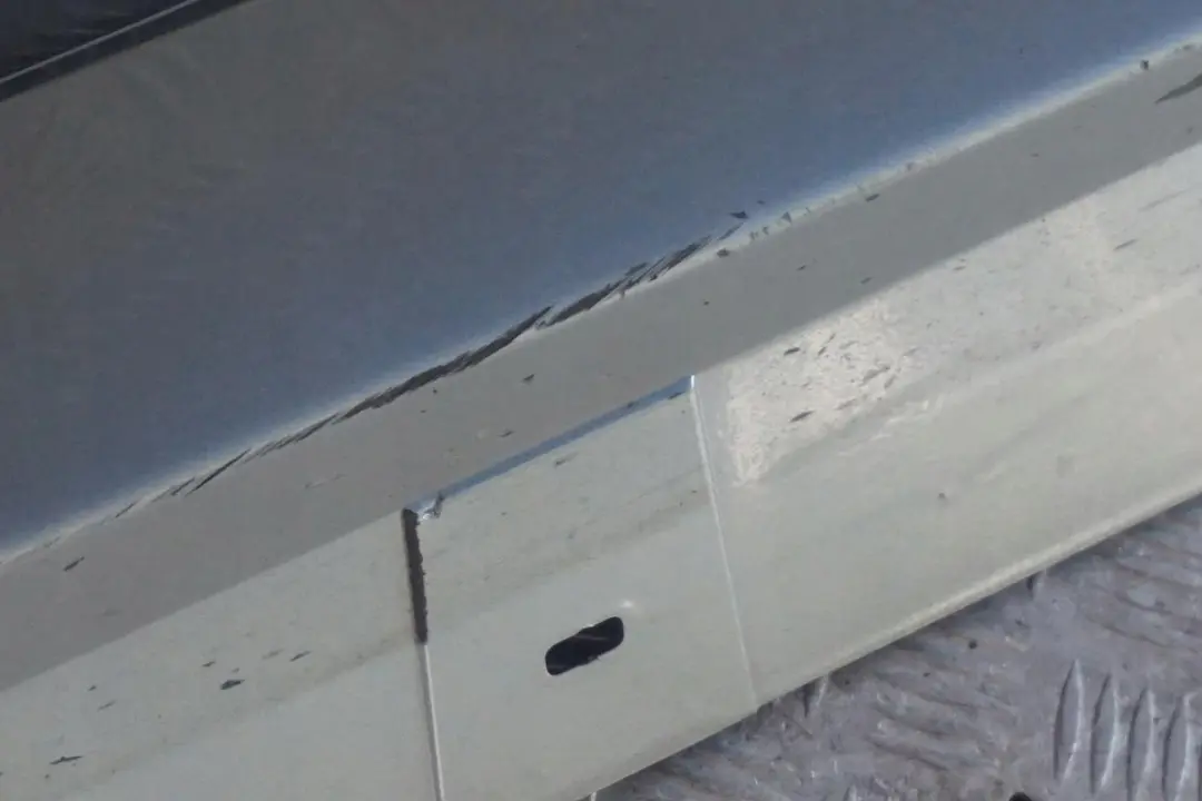 BMW 3 Series E90 E91 LCI 2 Sill Strip Side Skirt Left N/S Bluewater Blue Water - SKU 0037059-WB2 - Part number 0037059