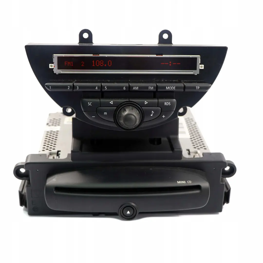 Radio Audio Player to BMW Mini Cooper One R55 R56 R57 LCI R58 R59 R60 CD with Part number 3456589 BMW Mini Cooper One R55 R56 R57 LCI R58 R59 R60 CD Radio Audio Player - SKU 3456589 - Part number 3456589