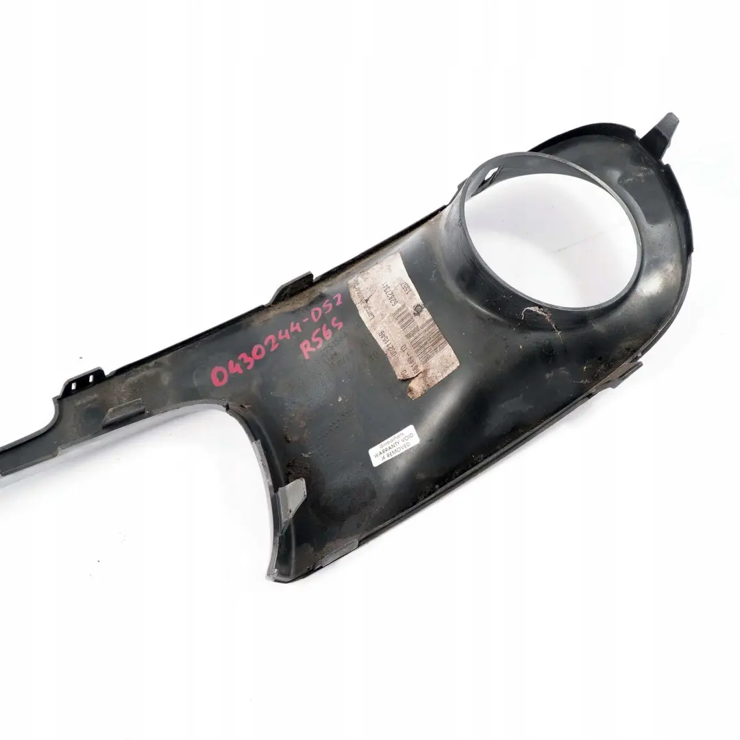 Frontstoßstange Blende Rechts Dunkel Silber 871 für BMW Mini Cooper S R55 R56 R57 mit Teilenummer 0430244 BMW Mini Cooper S R55 R56 R57 Frontstoßstange Blende Rechts Dunkel Silber 871 - SKU 0430244-DS2 - Teilenummer 0430244