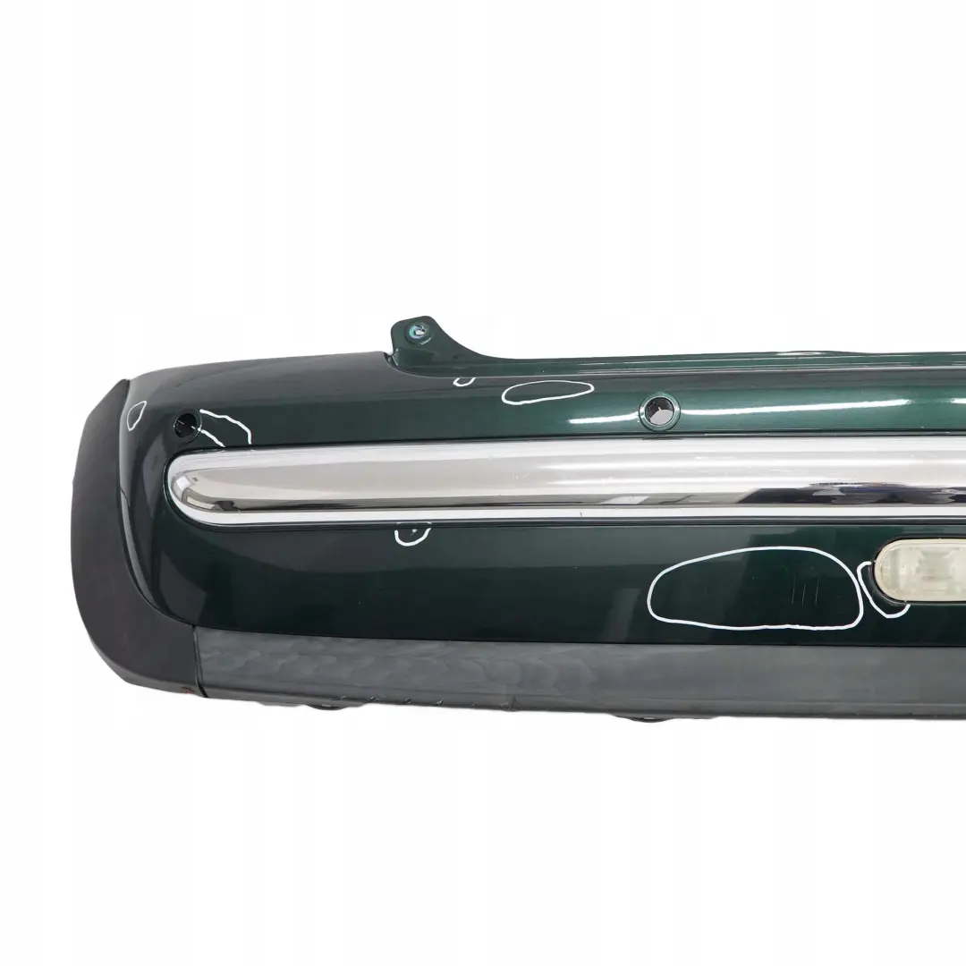 Stossfänger Hinten PDC British Racing Green Metallic 895 für BMW Mini Cooper R50 mit Teilenummer 0029928 BMW Mini Cooper R50 Stossfänger Hinten PDC British Racing Green Metallic 895 - SKU 0029928-BRG - Teilenummer 0029928