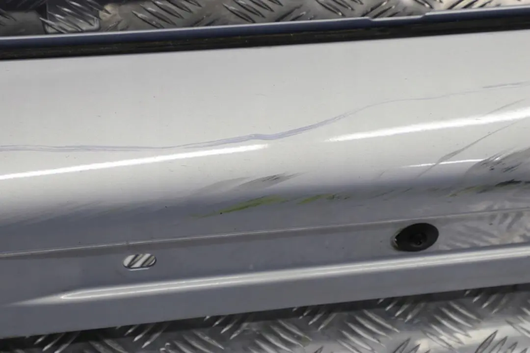 Door Sill Side Cover Skirt Right O/S Chalcedonblau Blue to Mercedes S-Class W220 with Part number A2206980254 Mercedes S-Class W220 Door Sill Side Cover Skirt Right O/S Chalcedonblau Blue - SKU A2206980254-QB - Part number A2206980254