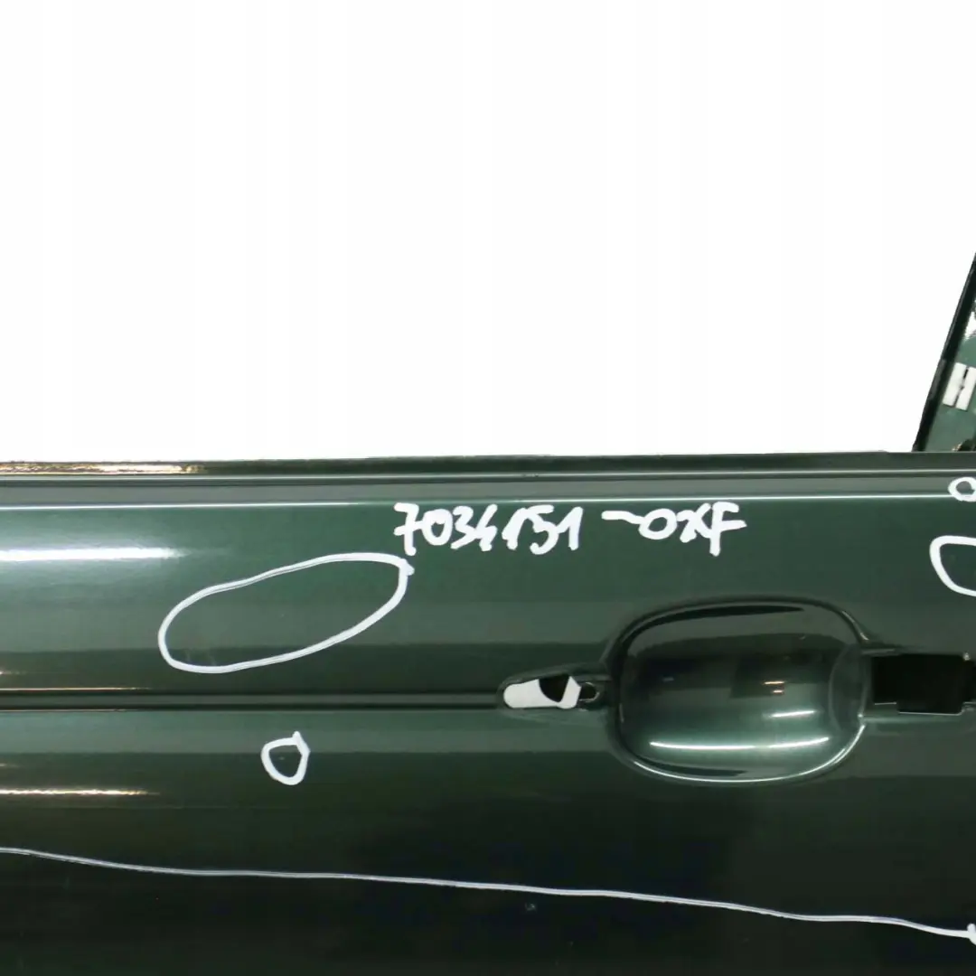 Porta Anteriore Sinistra Verde Oxford Metallico - per BMW E46 Limousine Touring con numero di parte 7034151 BMW E46 Limousine Touring Porta Anteriore Sinistra Verde Oxford Metallico - - SKU 7034151-OXF - Numero di parte 7034151