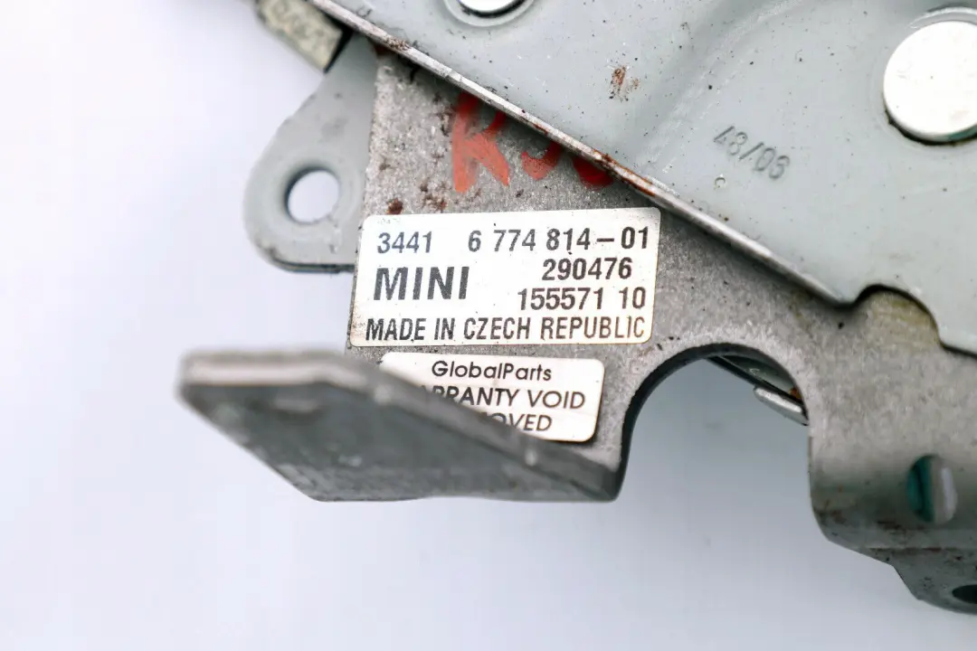 Levier de Frein a Main pour Mini Cooper One R50 R52 R55 R56 R57 R58 à propos du numéro de pièce 6774814 Mini Cooper One R50 R52 R55 R56 R57 R58 Levier de Frein a Main - SKU 6774814 - Numéro de pièce 6774814