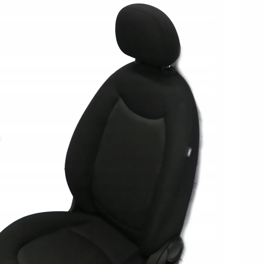 Vorne Links Stoff Panther Black Schwarz Sitz für Mini Cooper One R60 Countryman mit Teilenummer 9806581 Mini Cooper One R60 Countryman Vorne Links Stoff Panther Black Schwarz Sitz - SKU 9806581-2 - Teilenummer 9806581