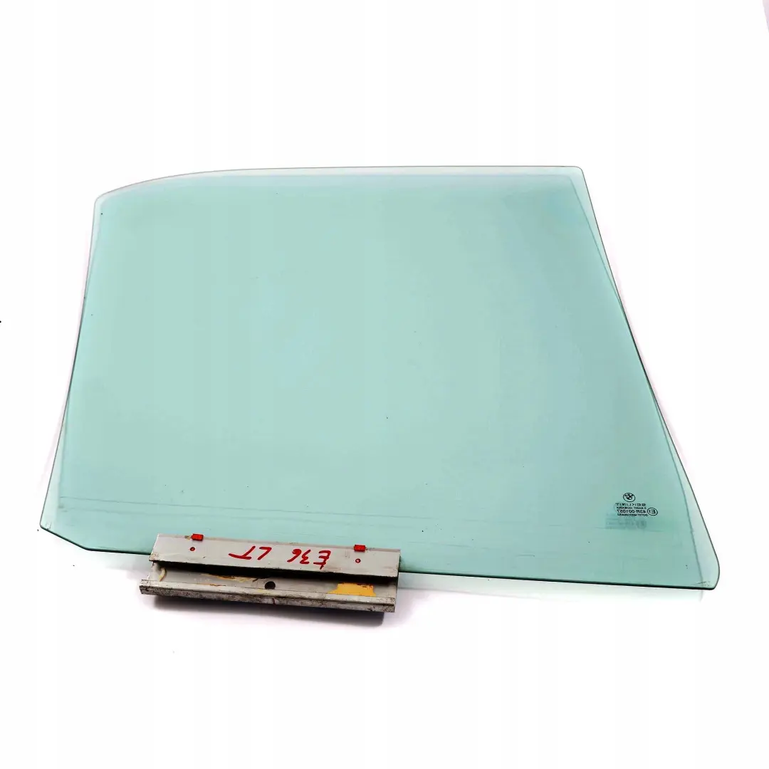 BMW 3 E36 Berlina Touring Puerta Trasera Izquierda Ventana Lateral Verde AS2 - SKU 8122287 - Número de pieza 8122287
