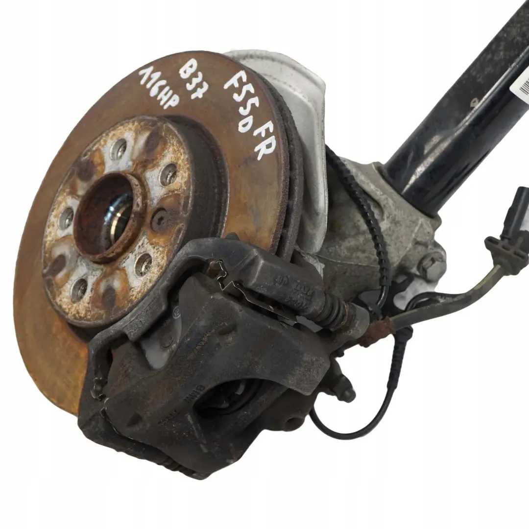 Front Right O/S Leg Brake Suspension Wheel Axle Hub to Mini F55 Cooper One with Part number 6870818 Mini F55 Cooper One Front Right O/S Leg Brake Suspension Wheel Axle Hub - SKU 6870818 - Part number 6870818