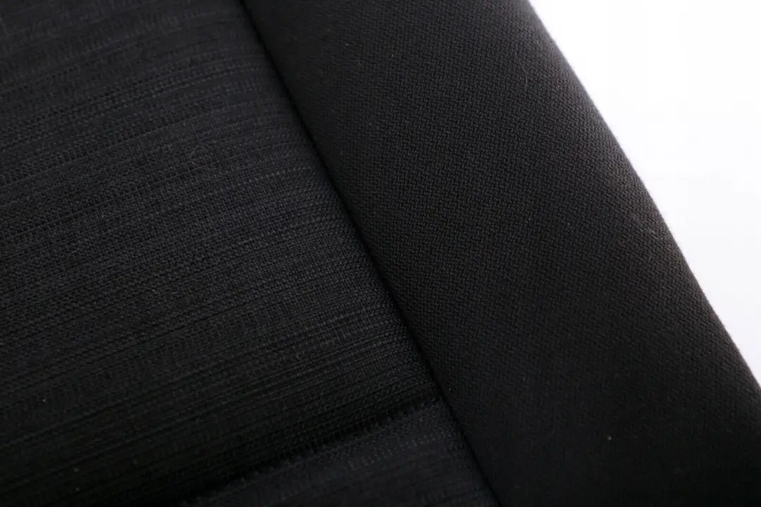 BMW 5 Series E61 Touring Rear Right O/S Seat Cover Backrest Cloth Fabric Black - SKU 6964848 - Part number 6964848