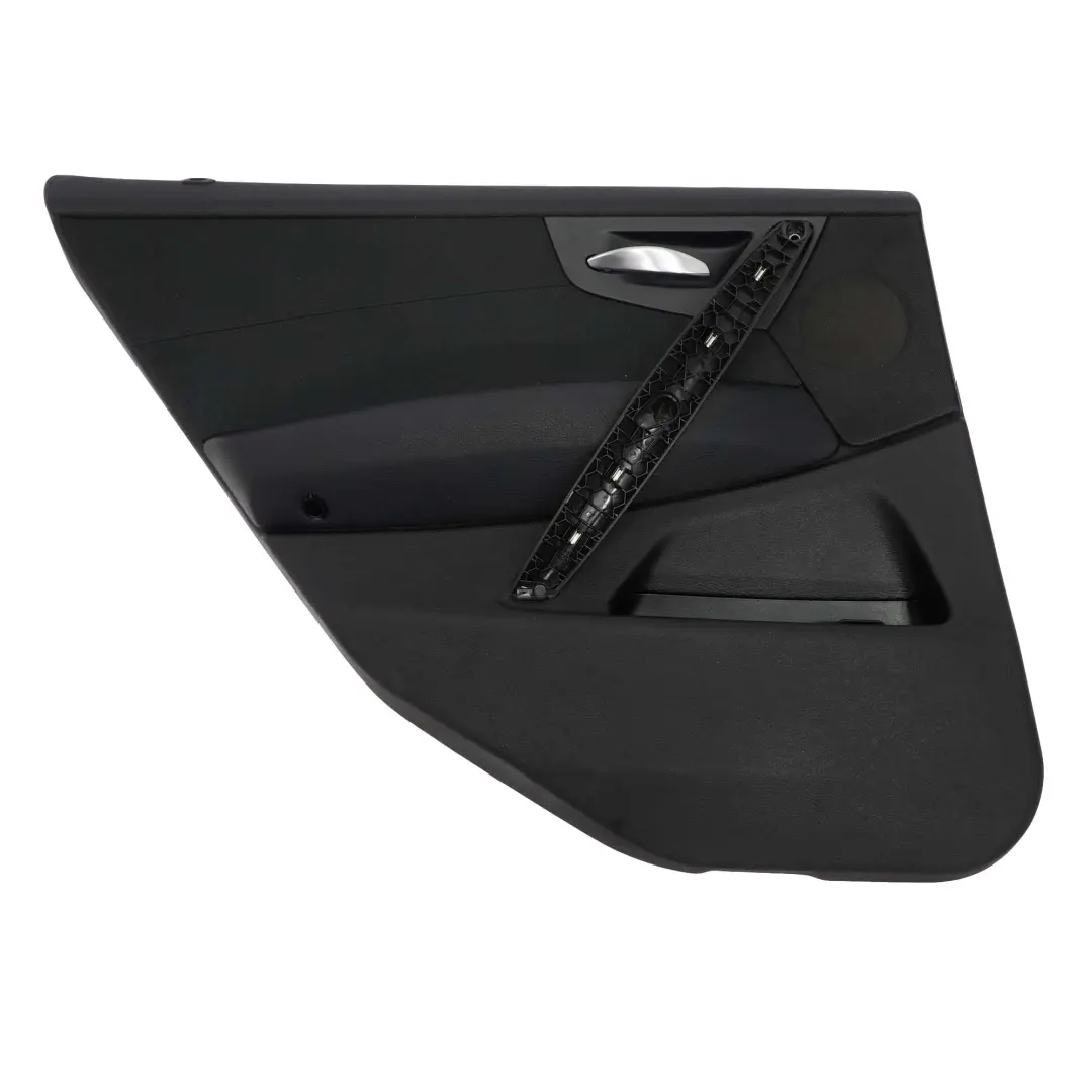 Left N/S Door Card Lining Trim Cloth Black to BMW X3 Series E83 LCI Rear with Part number 3441871 BMW X3 Series E83 LCI Rear Left N/S Door Card Lining Trim Cloth Black - SKU 3441871 - Part number 3441871