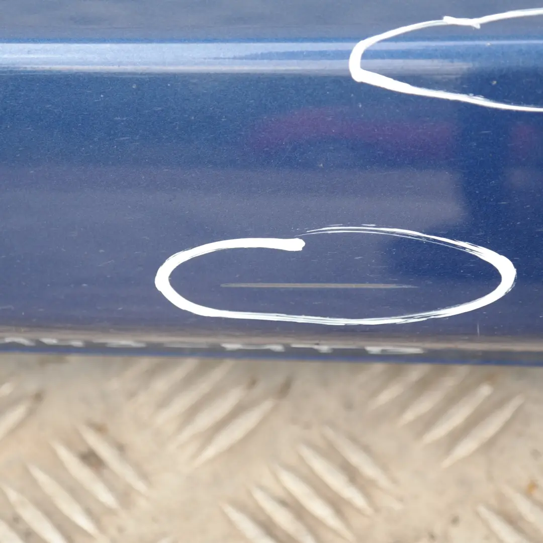 BMW 1 SERIES E81 E82 E88 Sill Strip Side Skirt Left N/S Montegoblau Blau Blue - SKU 0036143-MTB - Part number 0036143-MTB