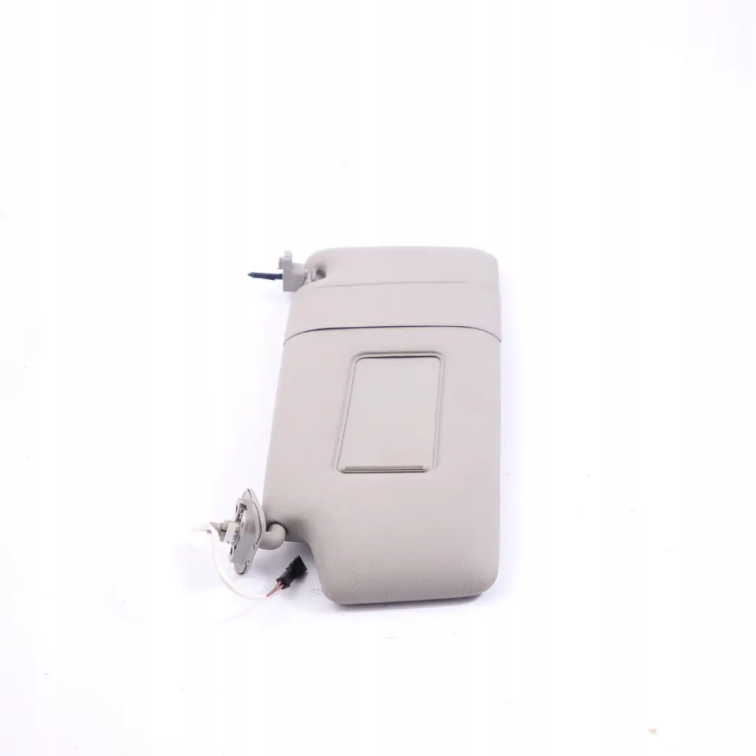 Sun Visor Lamp Light Cover Left N/S Leather Steingrau Grey to BMW 7 E65 E66 1 with Part number 7017791 BMW 7 E65 E66 1 Sun Visor Lamp Light Cover Left N/S Leather Steingrau Grey - SKU 7017791-1 - Part number 7017791