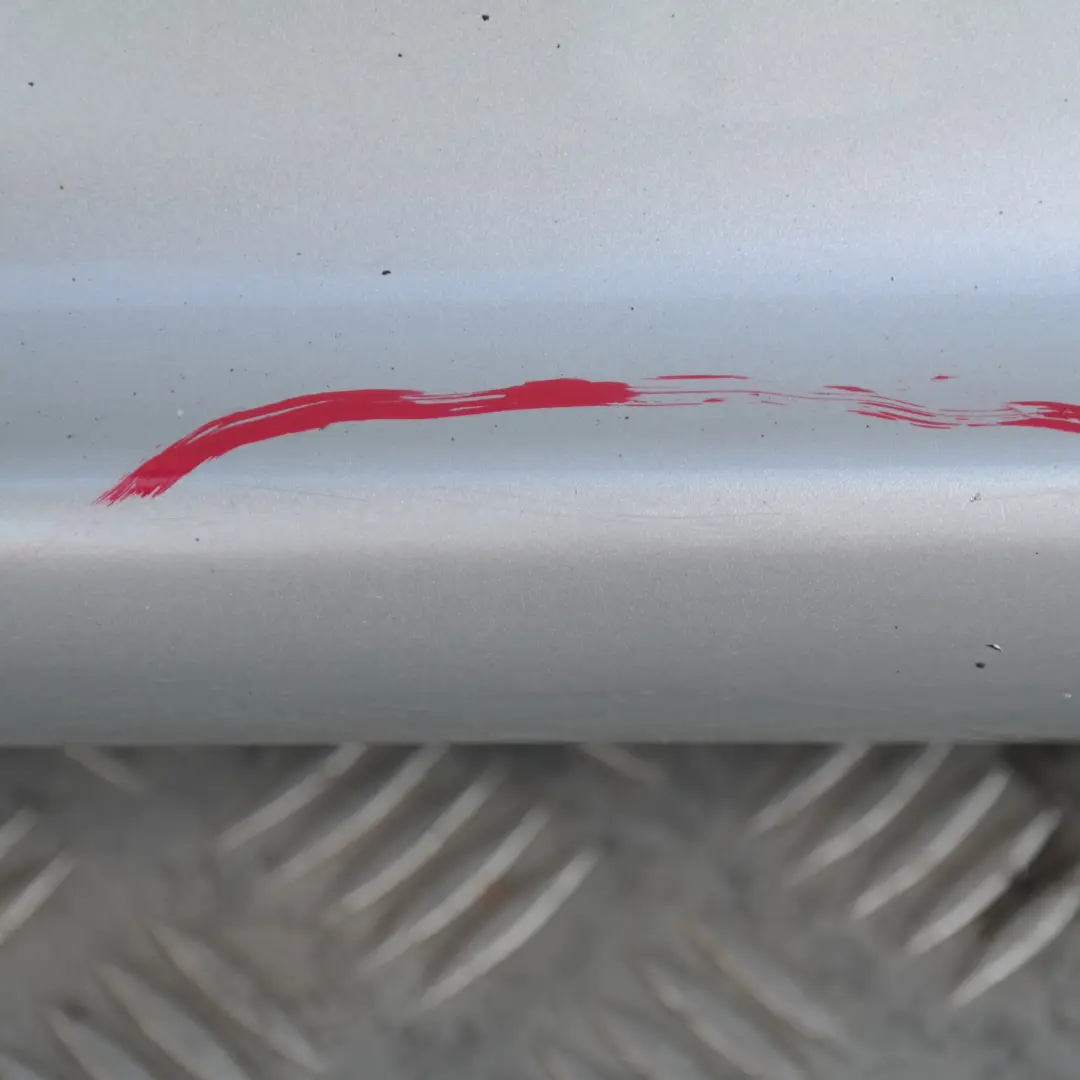 BMW E87 Listello Portiera Apertura Gonna Sinistra Argento-Titanio Sliber - SKU 0032949-TS2 - Numero di parte 51770032949