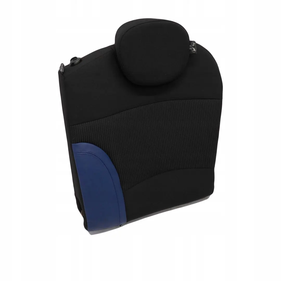 Siege Arriere Gauche Dossier Tissu/Cuir Bleu Mini Cooper One R55 Clubman - SKU 2756741 - Numéro de pièce 2756741