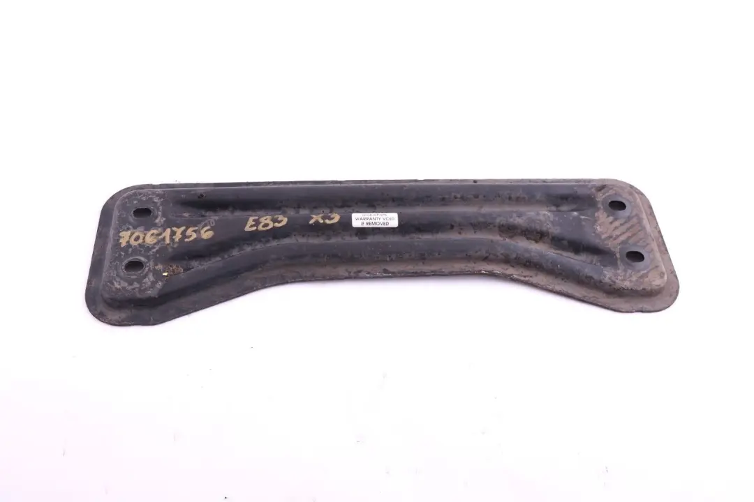 BMW E83 X3 Łącznik blacha rozpórka podwozia - SKU 7061756 - Numer Części 7061756