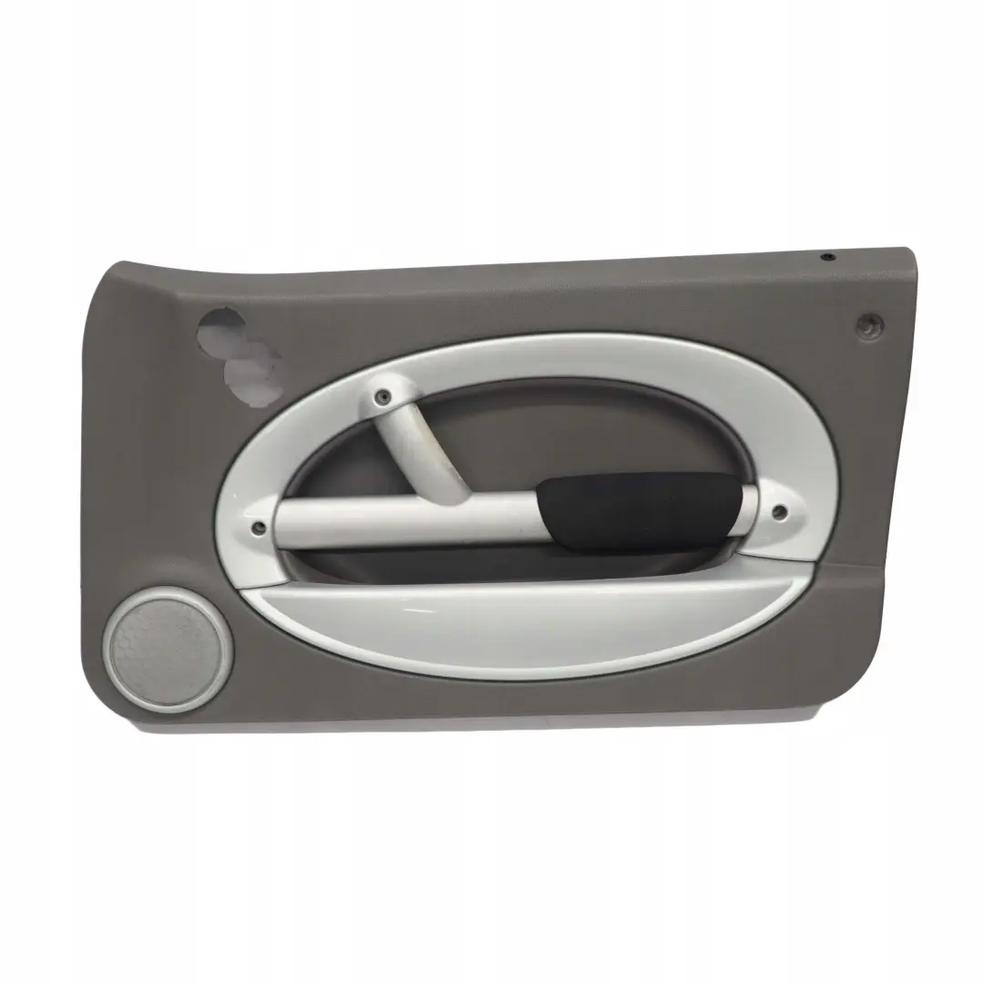 BMW Mini R50 R53 Front Right O/S Door Card Side Trim Panel Cloth Silver Grey - SKU 7070592 - Part number 7070592