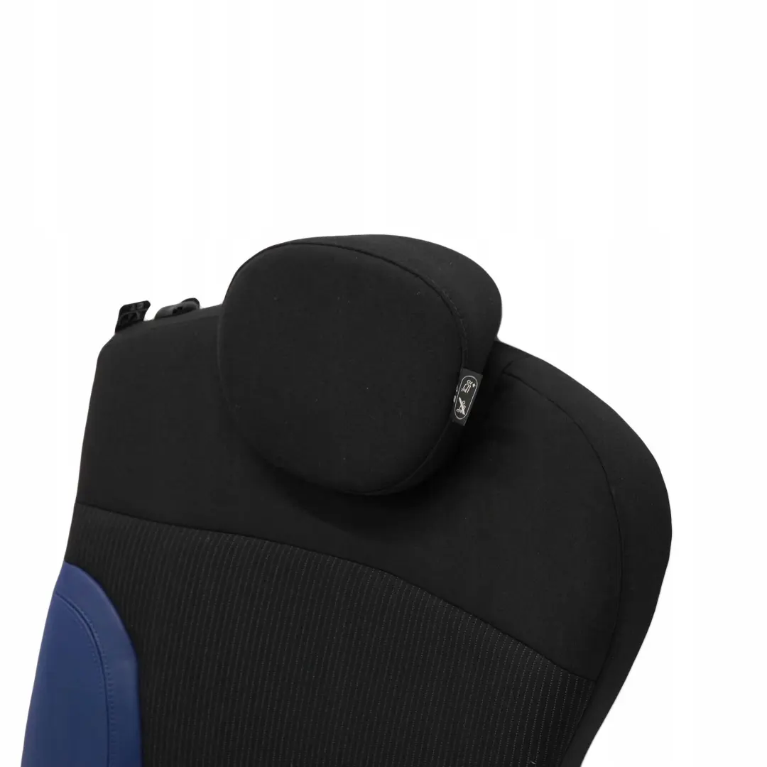 Siege Arriere Gauche Dossier Tissu/Cuir Bleu Mini Cooper One R55 Clubman - SKU 2756741 - Numéro de pièce 2756741