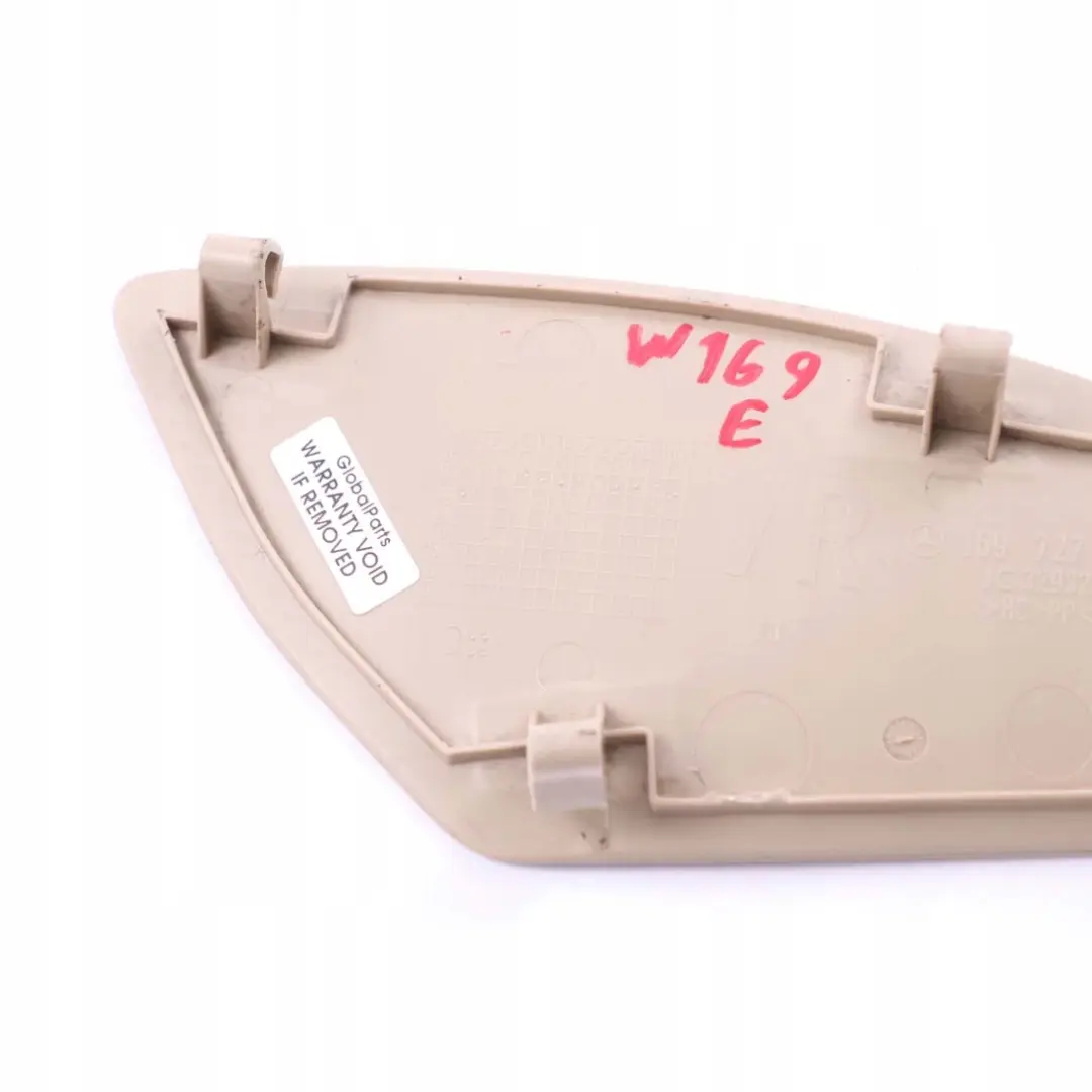 Puerta Delantera Derecha Unidad De Control Tapa Embellecedor Beige para Mercedes W169 con número de pieza A1697270248 Mercedes W169 Puerta Delantera Derecha Unidad De Control Tapa Embellecedor Beige - SKU A1697270248 - Número de pieza A1697270248