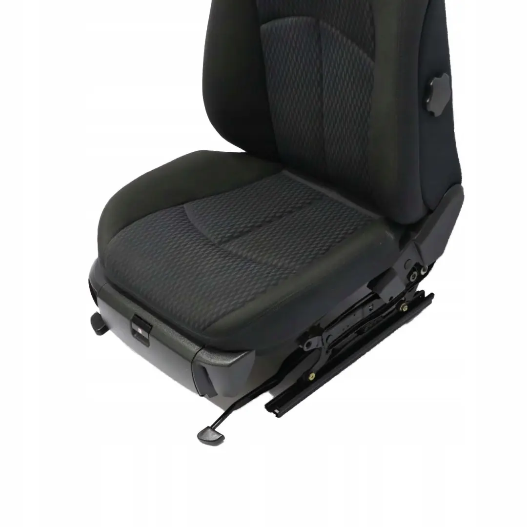  Mercedes-Benz E-Klasse W211 Stoff Elegance Vorne Rechts Sitz Schwarz Anthrazit - SKU A2119101947-2 - Teilenummer A2119101947